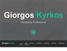 Tablet Screenshot of giorgoskyrkos.com
